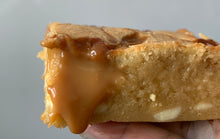 Load image into Gallery viewer, White Chocolate & Caramel Blondie