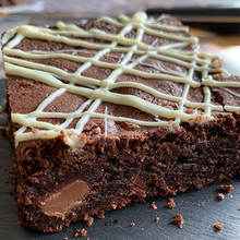 Load image into Gallery viewer, Double Chocolate Fudge Brownie
