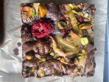 Load image into Gallery viewer, Raspberry and pistachio brownie
